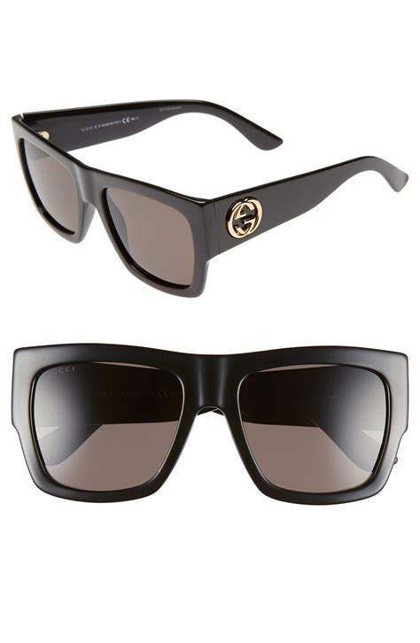 buy gucci retro sunglasses|gucci 55mm round sunglasses.